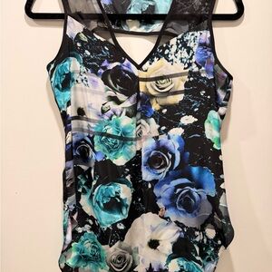 Amanda Uprichard floral tank